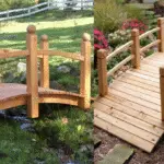 construire un petit pont décoratif en bois pour le jardin