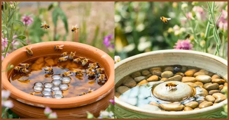 un bain d’abeilles